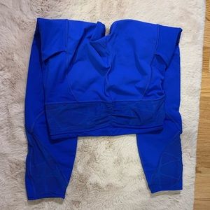 Lululemon Size 6 Lace Side Pockets Leggings